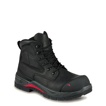 Red Wing King Toe ADC 6-inch Waterproof Safety Toe - Cierne Pracovne Cizmy Panske, RW232SK